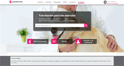 Desktop Screenshot of guiaveterinarios.com